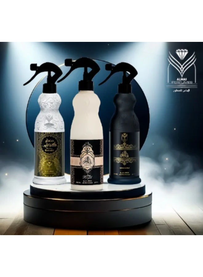 ALMAS Air Freshener Majestic 480 ml - Warm Spice Fragrance | Long-Lasting Natural Aged Oud Scent for Home, Car & Office - Image 3